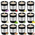 12 Pack Scented Candles Gifts Set for Women and Men, Candles for Home Scented, Natural Soy Wax 180H Long Burning, Aromatherapy Candle Bulk Gift Set for Women Christmas Birthday Thanksgiving Mother