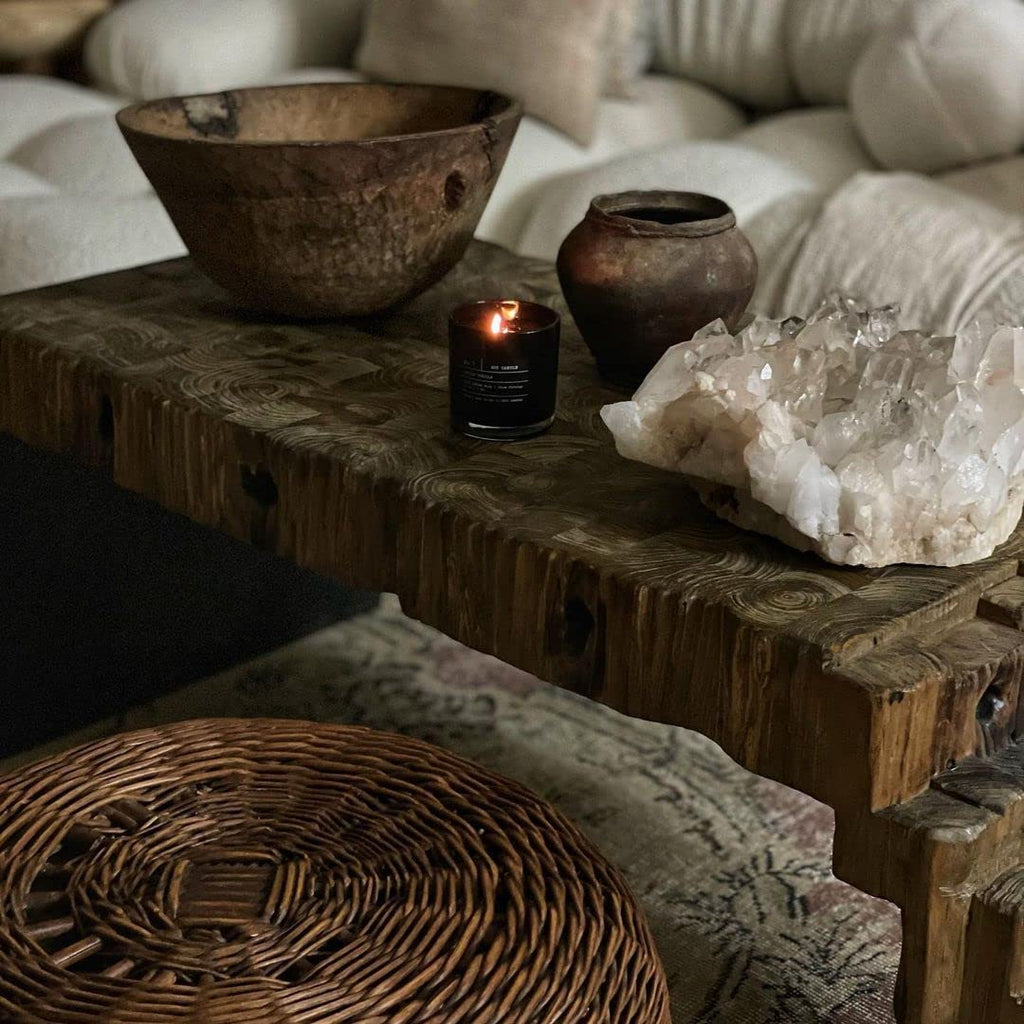 Lulu Candles | Vanilla Oak | Luxury Scented Soy Jar Candle | Hand Poured in The USA | Highly Scented & Long Lasting- 9 Oz.